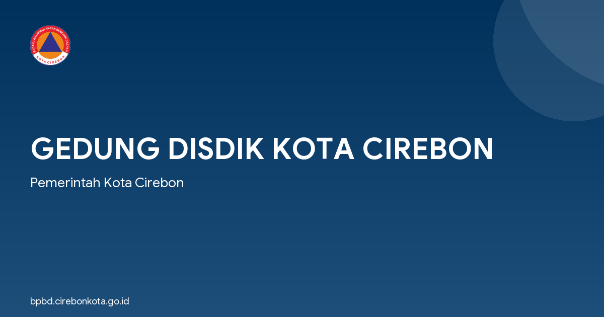 GEDUNG DISDIK KOTA CIREBON