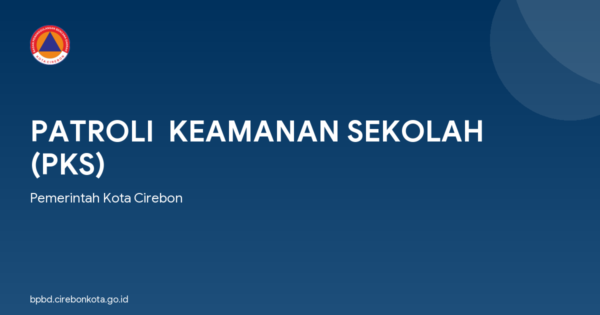 PATROLI  KEAMANAN SEKOLAH (PKS)