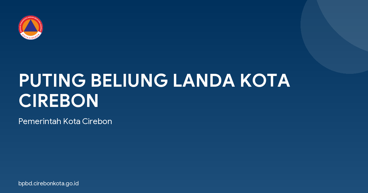 PUTING BELIUNG LANDA KOTA CIREBON