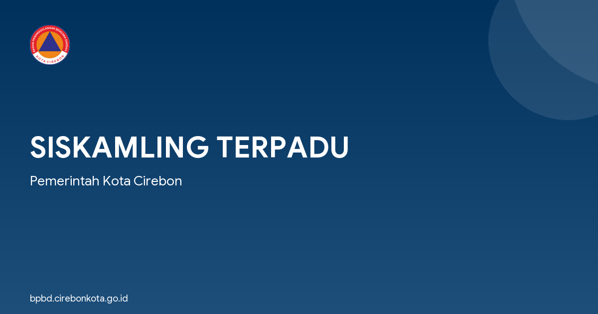 SISKAMLING TERPADU