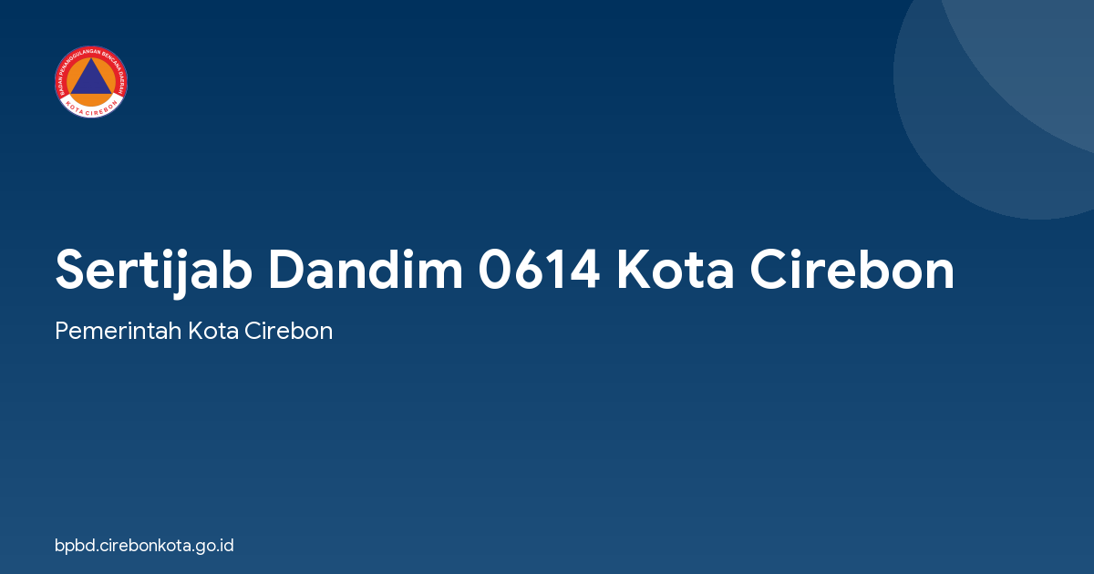 Sertijab Dandim 0614 Kota Cirebon