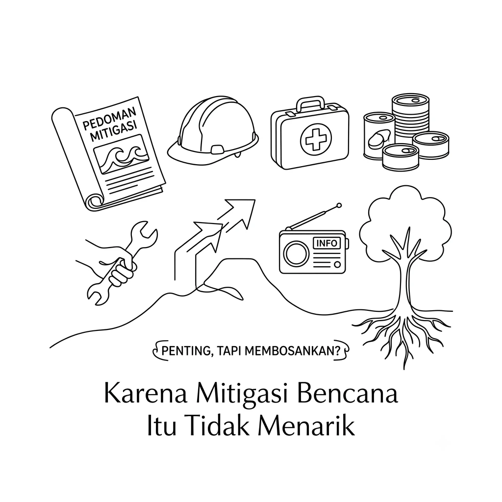 Karena Mitigasi Bencana Itu Tidak Menarik