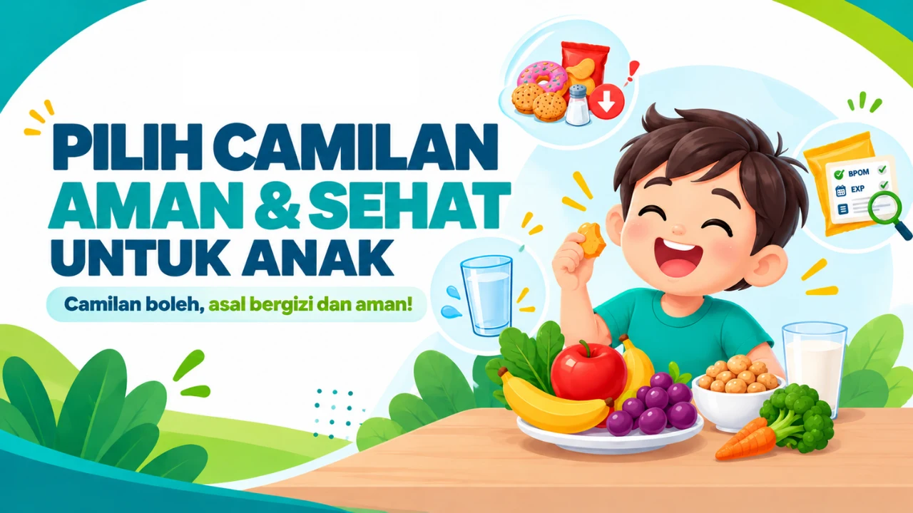 Pilih Camilan Aman dan Sehat untuk Anak